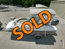 2014 Hurricane SunDeck 187OB Deckboat For Sale near Norris Lake Tennessee