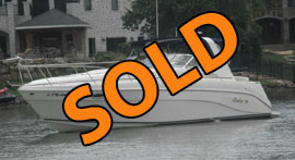 2001 Rinker 340 Fiesta Vee For Sale on the TN River