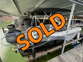 2020 Starcraft SVX 191 OB Deckboat Rental Unit #2 with 150HP Yamaha 4-Stroke Outboard Motor For Sale on Norris Lake Tennessee at Springs Dock Resort