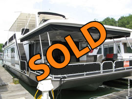 2002 Fantasy 17 x 82WB Houseboat For Sale on Watauga Lake Tennessee at Lakeshore Marina