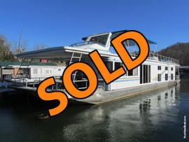 2003 Fantasy 18 x 84 Widebody Aluminum Hull For Sale on Norris Lake Tennessee