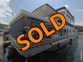 2003 Horizon 19 x 86WB Custom Built Houseboat For Sale on Norris Lake TN at Stardust Marina