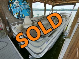 2007 Bennington 2577RFS Tritoon For Sale on the Lake Loudoun Section of the Tennessee River near Knoxville TN