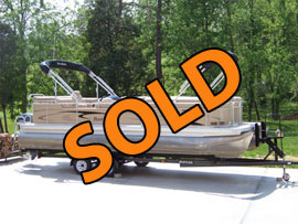 2007 PartiKraft 240RE TriToon For Sale near Knoxville TN