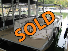 2008 Tahoe Vista RE 24 Pontoon Boat For Sale on Norris Lake