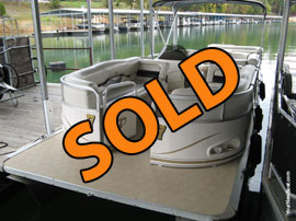 2008 Tahoe Vista RE 24 Pontoon Boat For Sale on Norris Lake