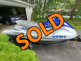 2008 Yamaha VX Waverunner PWC For Sale in East Tennessee near Knoxville