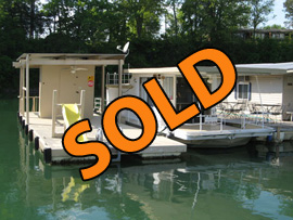 1967 Stardust 11 x 40 Steel Hull Houseboat For Sale in East Tennesee