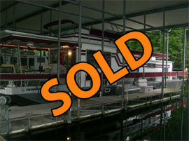 1976 Sumerset 12 x 58 Houseboat For Sale on Tims Ford Lake