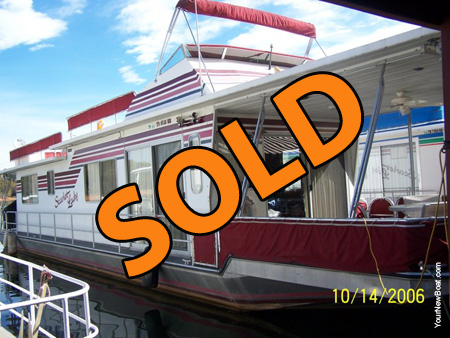 1987 Sumerset 14 x 60 Houseboat For Sale on Norris Lake