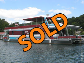 1995 Lakeview 15 x 68 WB Houseboat For Sale on Norris Lake TN