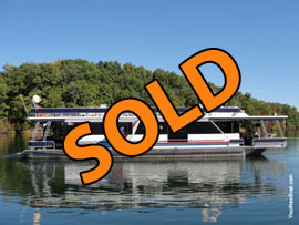 1997 Lakeview 14.5 x 69WB Houseboat For Sale on Tims Ford Lake