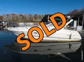 1997 Larson 310 Cabrio Express Cruiser For Sale on Norris Lake TN at Sequoyah Marina