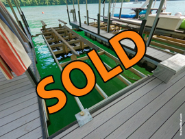 6500lb Premier Front Mount Boat Lift For Sale on Norris Lake Tennessee in Big Creek Area