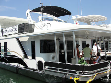 Sharpe Houseboats at the 2010 On Water Houseboat Expo