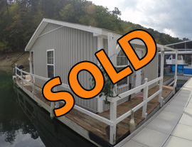 1 Bedroom Fixer Upper Project Floating House For Sale on Norris Lake