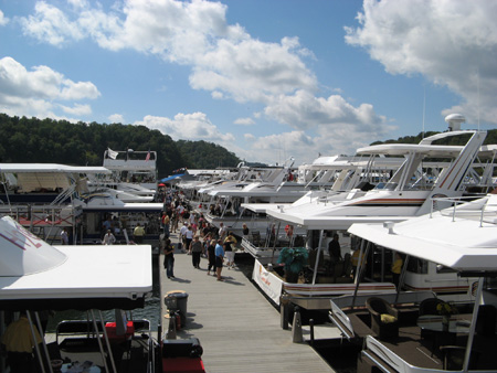 The Crowd at the On Water Houseboat Expo